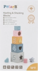 PolarB Wieża z klocków z sortowaniem kształtów