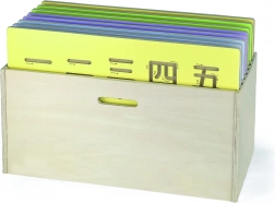 VIGA drewniane pudełko na tablice – organizer z certyfikatem FSC