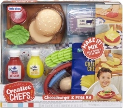 kreatywny zestaw cheeseburger i frytki LITTLE TIKES Creative Chefs