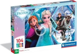Clementoni puzzle 104 elementy – Disney Frozen