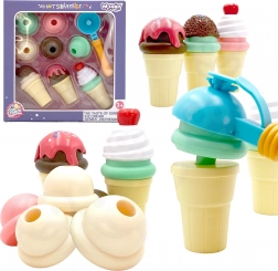 Zestaw lodziarza Ice Cream Play Set 15 sztuk