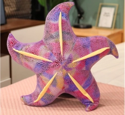 Pluszowa rozgwiazda fioletowa poduszka 20 cm