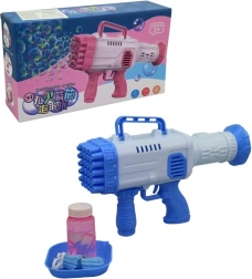 Pistolet na bańki mydlane z 34 otworami
