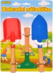 Dziecięce metalowe narzędzia ogrodowe 3 szt.