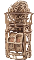 Ugears drewniany model mechaniczny mechanizmu zegarowego z tourbillonem