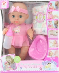 Bobas z dźwiękami i siusianiem z akcesoriami