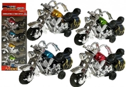 Zestaw motocykli z mechanizmem nakręcanym, 4 sztuki