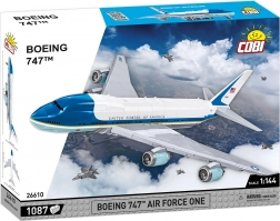 Zestaw klocków COBI BOEING 747 Air Force One, 1:144, 1087 elementów