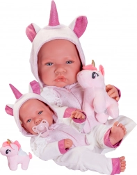 Hiszpańska realistyczna lalka Antonio Juan 42 cm, całkowicie winylowa