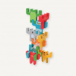 Gra zręcznościowa Zwierzęcy akrobaci od Petit Collage