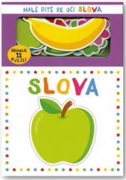 Małe dziecko uczy się słów z układanką – Svojtka & Co.