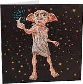 Crystal Art pocztówka Dobby 18 × 18 cm