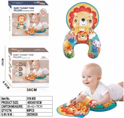 Sensoryczna poduszka do karmienia dla najmłodszych – lew