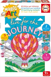 Educa malowanie po numerach – statek i balon na gorące powietrze