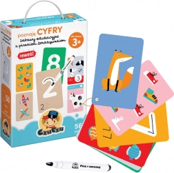 CzuCzu Poznaj liczby z zmywalnym mazakiem