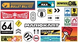 Papier do pakowania Super Mario