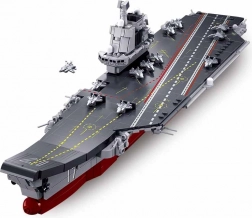 Sluban Model Bricks M38-B1210 Lotniskowiec Shandong