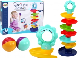 Spiralna wieża dla kulek