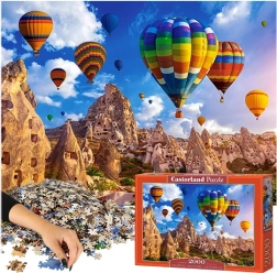 Kolorowe balony Kapadocja - Castorland puzzle 2000 elementów