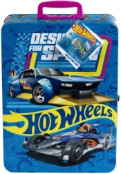 Metalowy kuferek na 50 samochodzików HOT WHEELS