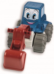 Androni recyklingowa wesoła koparka Happy Truck 36 cm