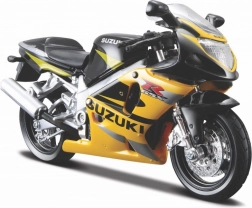 Model motocykla Suzuki GSX-R600 z podstawką 1/18