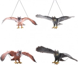 Plastowa latająca sowa 38 cm do zawieszenia