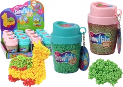 Squishy piankowe kuleczki w kubeczku zielone