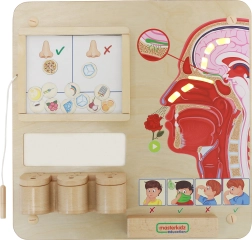 MASTERKIDZ edukacyjna tablica zmysł węchu Montessori