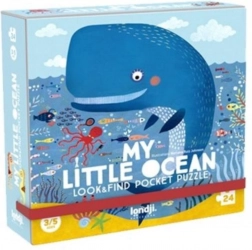 Kieszonkowe puzzle Niebieska przyjaciółka