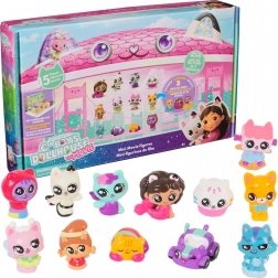 GABBY'S DOLLHOUSE zestaw filmowy – 12 mini figurek i 3 podstawki