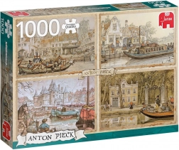 Puzzle Żegluga kanałami wodnymi 1000 elementów