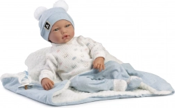 Guca realistyczna lalka niemowlę z miękkim materiałowym ciałem 38 cm