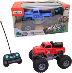 Auto z sterowaniem i efektami