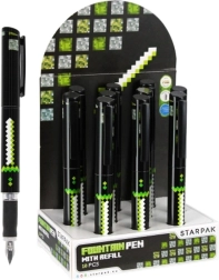 Pikselowy długopis Minecraft 13 cm