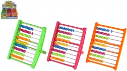 Plastowe liczydło z 90 koralikami 11 × 15 cm