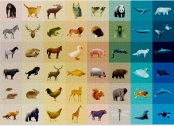 Puzzle CLOUDBERRIES Fauna 1000 elementów