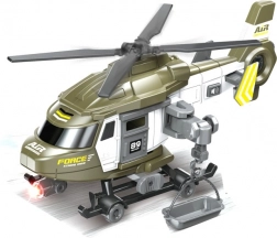 Policyjny helikopter na napęd cierny z efektami