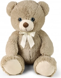 pluszowy miś cappuccino 78 cm z kokardą RAPPA