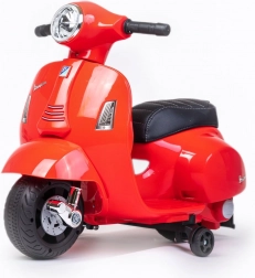 Dziecięcy motocykl elektryczny BABY MIX VESPA czerwony