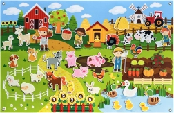 2Kids Toys interaktywna ściana do zabawy farma