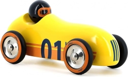 Vilac drewniany samochód Old Sport żółty