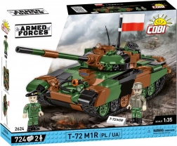Klocki COBI T-72M1R czołg 1:35 (PL/UA) – 724 elementy