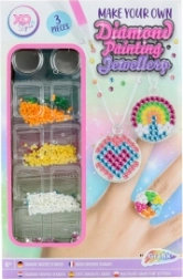 Zestaw do tworzenia biżuterii metodą diamentowego malowania dla dzieci