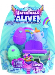 Hatchimals zestaw do zabawy z krzesełkiem do karmienia