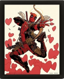 Obraz 3D DEADPOOL – Shooting Love