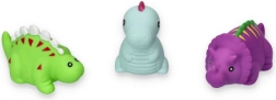 Zestaw dinozaurowych zabawek do kąpieli dla dzieci 9m+