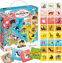 Gra pamięciowa Zwierzęta świata