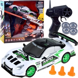 RC drift auto 1:24 zdalnie sterowane z pachołkami