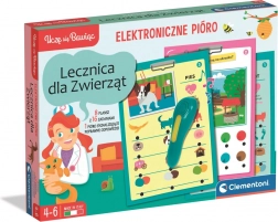 Mówiące pióro 500 pytań – klinika zwierząt (wersja polska) CLEMENTONI